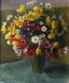 Jonquilles et anémones - Exposition au Musée Paul Lafran