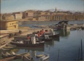 Marseille : Le Vieux Port et remorqueurs - Exposition au Musée Paul Lafran