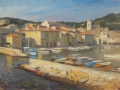 Cassis : le port et la jetée - Exposition au Musée de Cassis 2013